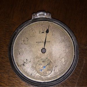 Early 1900’s possible 1920 or earlier Hamilton pocket watch.